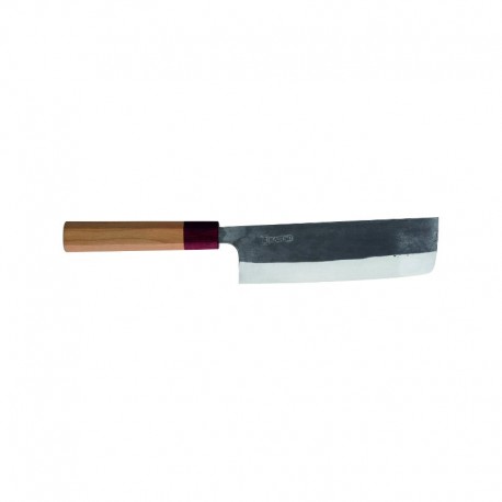 Nůž Nakiri Black Hammer, modrá ocel, 16,5 cm