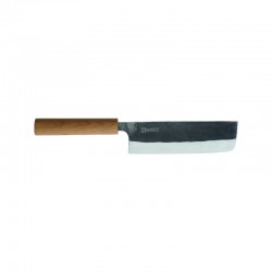 Nůž Nakiri Black Hammer, modrá ocel, 16,5 cm