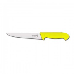 Nůž kuchařský 16 cm, žlutý a červená