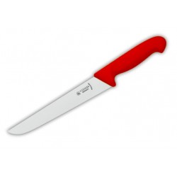 Nůž řeznický červený - 18 cm, 21 cm, 24 cm